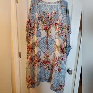 Johnny Was dress, floral, one size